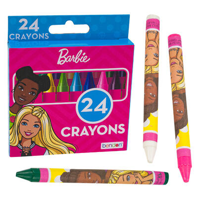 Barbie Crayons 24ct: $5.75