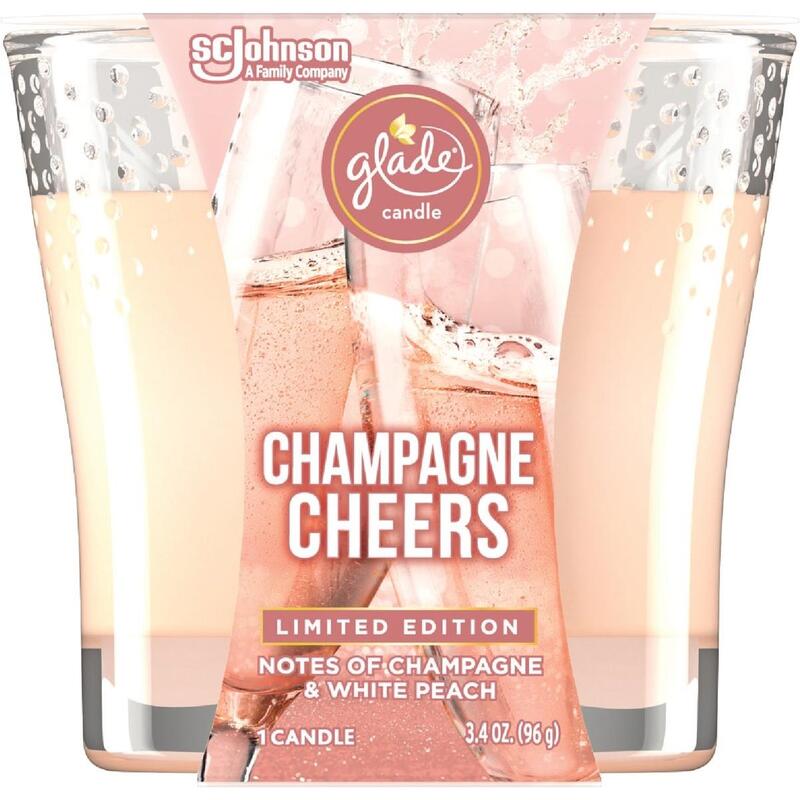 Glade Champagne Cheers Candle 3.4oz
