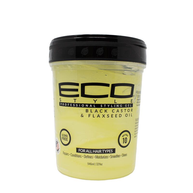 Eco Style Black Castor & Flaxseed Oil Styling Gel 32oz: $28.00