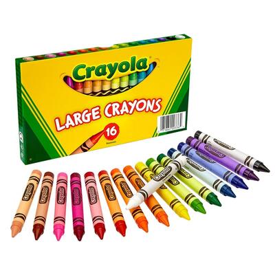 Crayola Large Crayons 16ct: $15.26