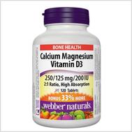 Webber Naturals Calcium Magnesium Vitamin D3: $45.95