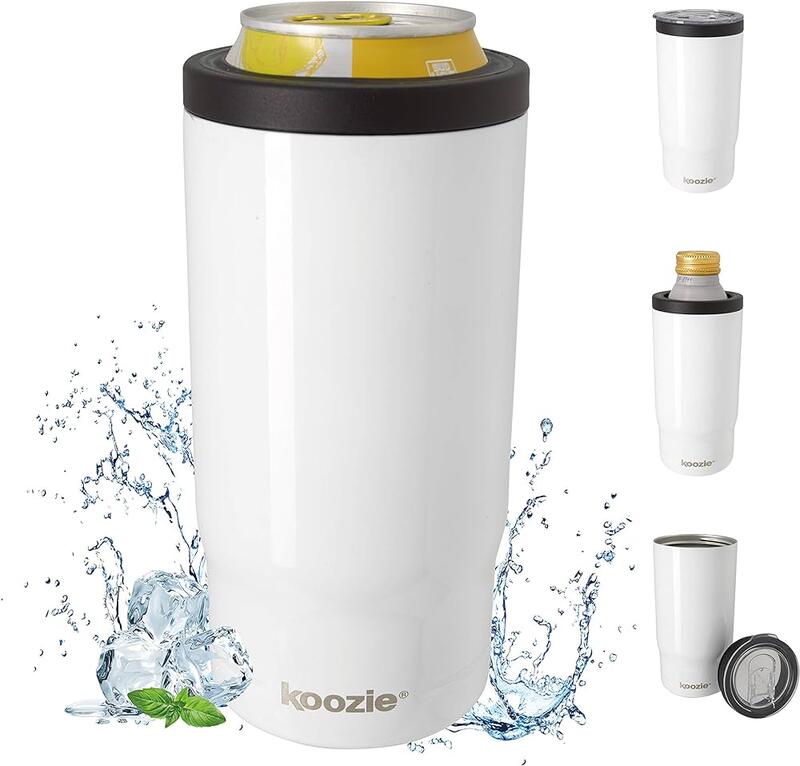 Koozie Can/Bottle Cooler & Tumbler 16oz White: $30.00