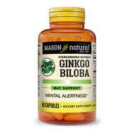Mason Ginkgo Biloba Caps 60's: $0.00