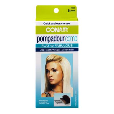 Conair Pompadour Comb 6pc