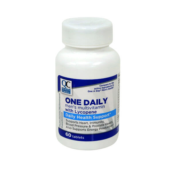 QC Men's Multi Vitamin One Daily 60ct: $16.50