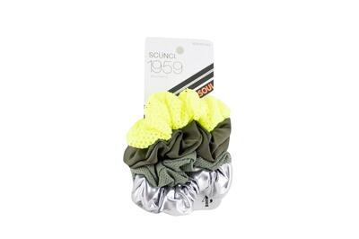 Scunci 1959 Beauty, Body, Hair, Soul Scrunchies Assorted Colors 4 count: $2.00