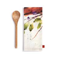 Demdaco Spring Cardinal Cotton Linen Towel 17x28: $0.00