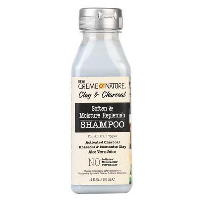 Creme Of Nature Clay And Charcoal Soften And Moisture Replenish Shampoo 12 oz: $19.00
