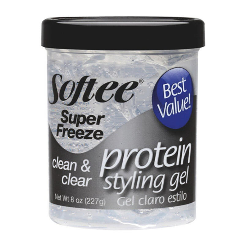 Softee Super Freeze Protein Styling Gel 8oz