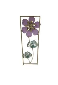 Wall Frame Purple Flower 1 count: $0.00