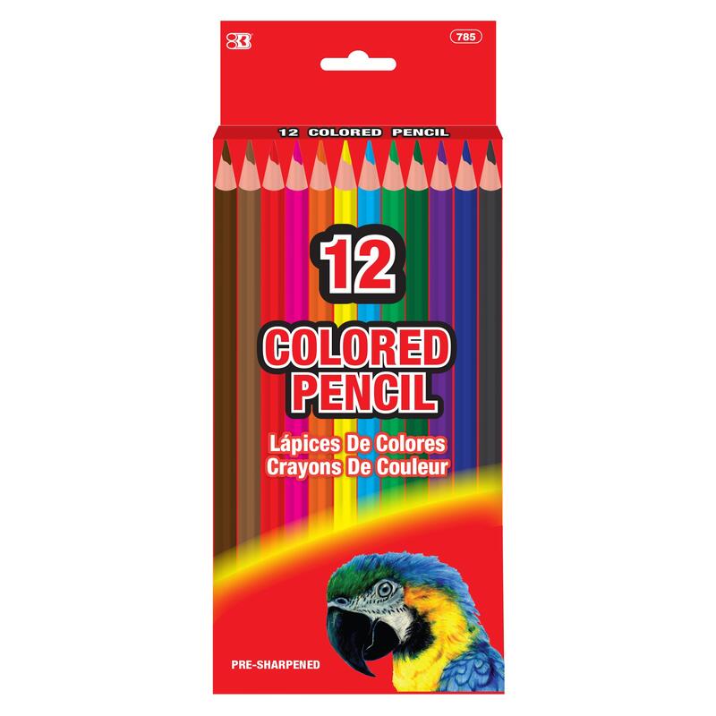 Bazic Color Pencil 12ct