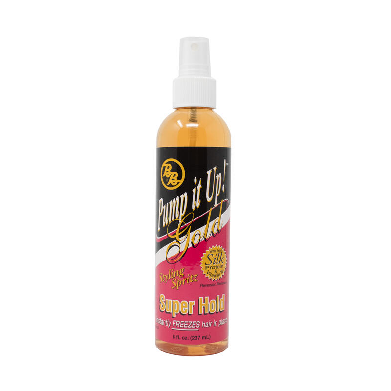 B&B PUMP IT UP SPRITZ 8OZ GOLD