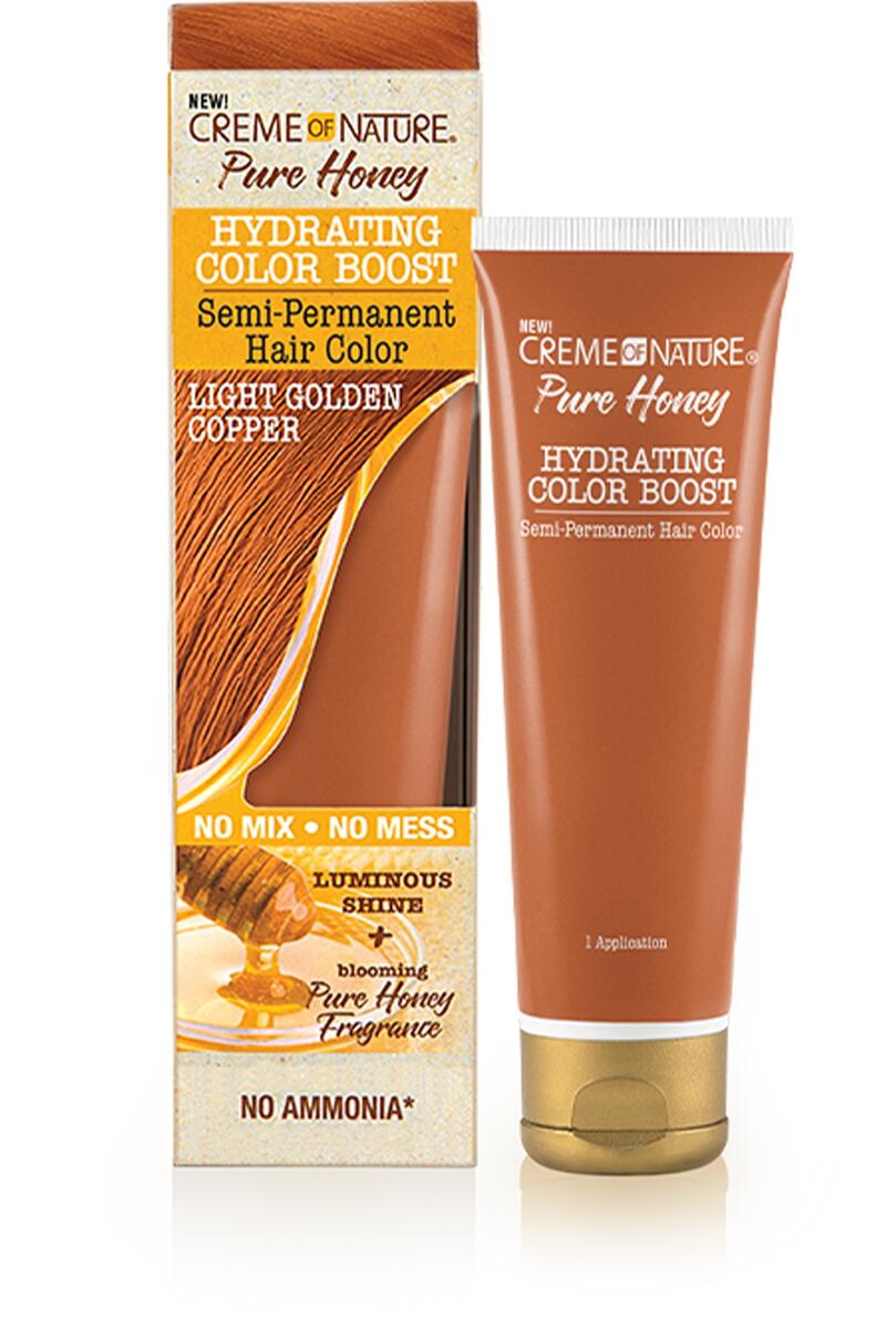 Creme Of Nature Pure Honey Color Boost Light Golden Copper 3oz: $4.01
