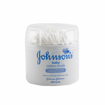 Johnsons Baby Cotton Buds 200ct: $8.00