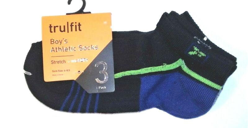 Tru Fit Athletic Ankle Socks 3pk