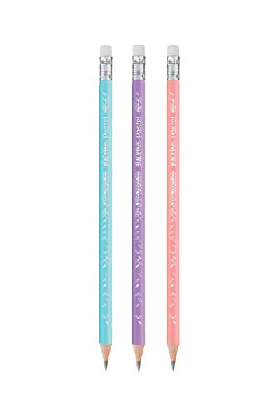 Maped Pencil HB Pastel W/Eraser 1 count