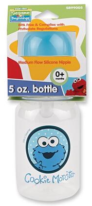 Sesame Street Baby Bottle Medium Flow 5 oz: $0.00
