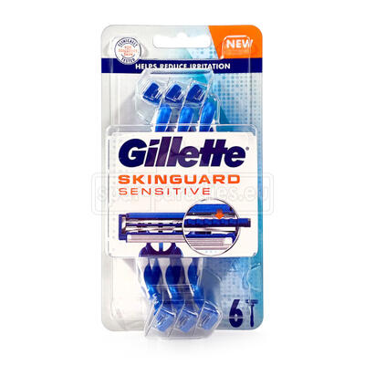 Gillette Skinguard Sensitive 6ct