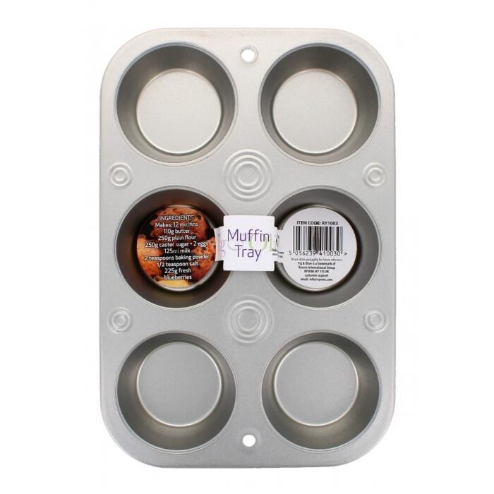 Fig & Olive 6 Cup Muffin Tray: $3.00