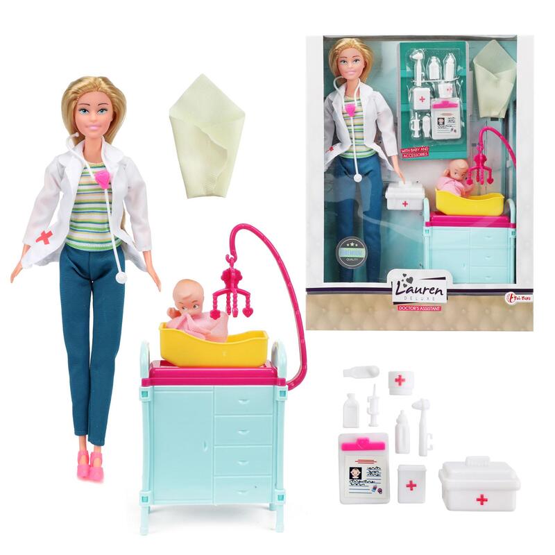 Lauren Deluxe Doctor Doll Set