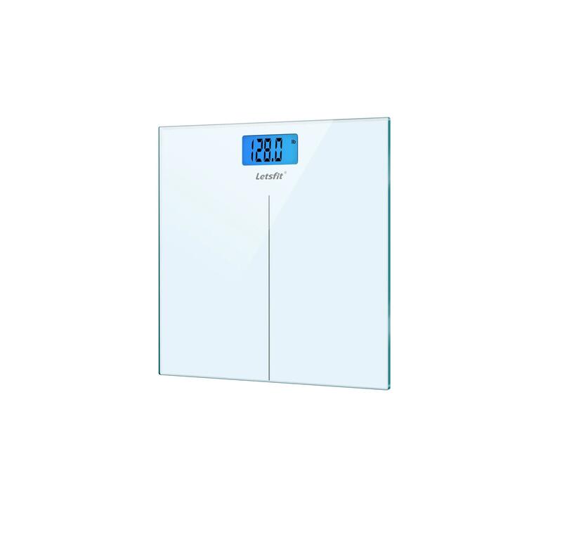 Lets Fit Body Weight Scale Gray