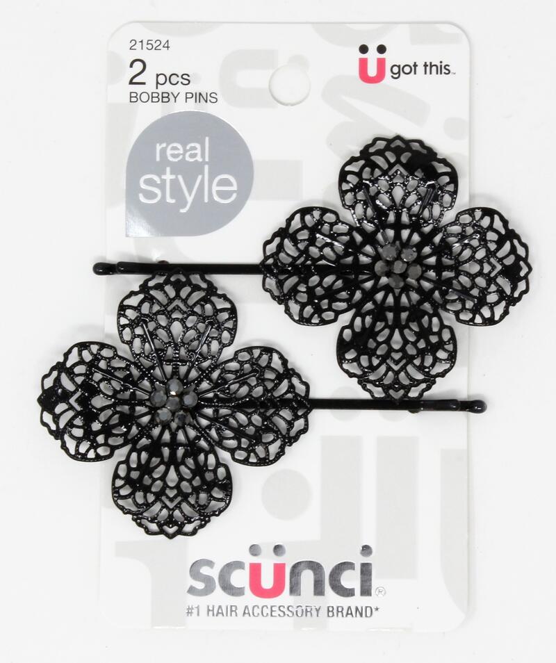 Scunci Real Style Bobby Pins 2 pieces