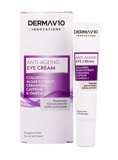 DermaV10 Anti-Ageing Eye Cream 15ml: $7.00