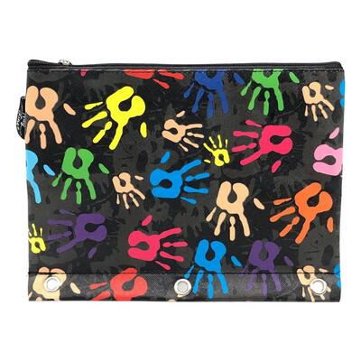 Hand Prints Pencil Pouch