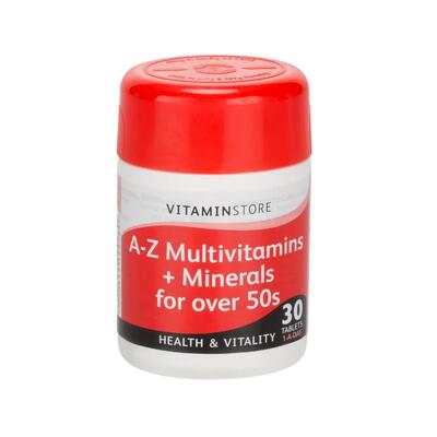 Vitamin Store A-Z MultiVitamin 50+ 30's