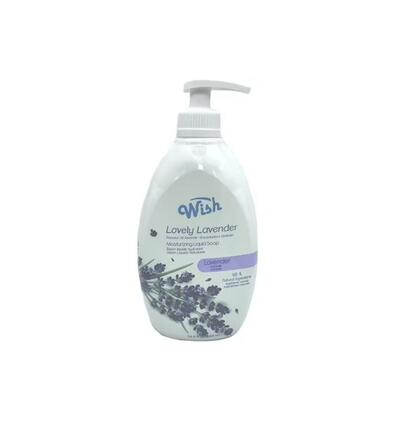 Wish Moisturizing Liquid Soap Lovely Lavander 16.9oz
