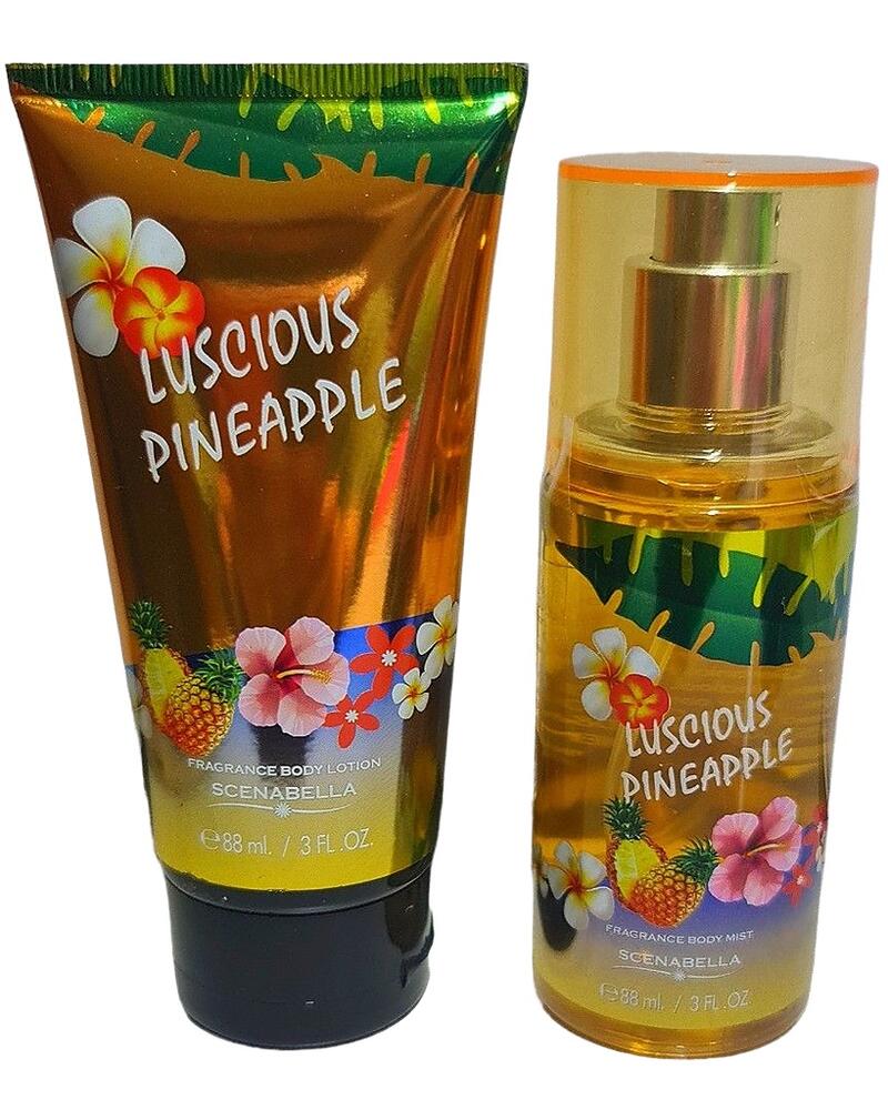 Scenabella Luscious Pineapple Gift Set 2pcs