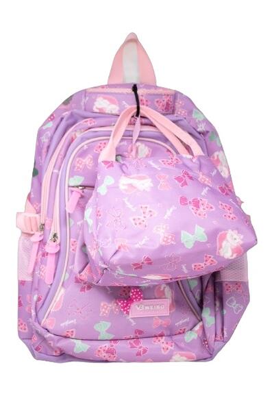 Lilac Backpack Set 3pcs