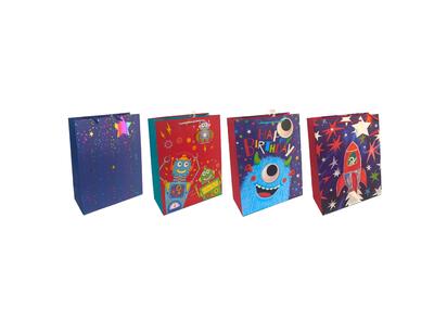 Paper Bag Astro-Bot Jumbo Assorted 1 count