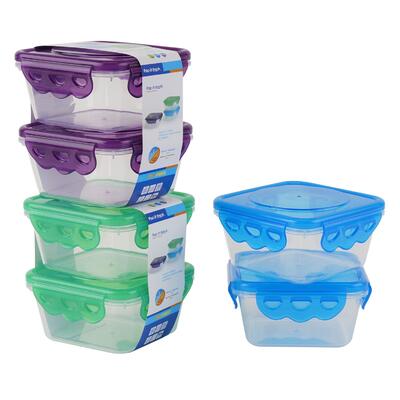 Pac-it Container With Lid 2 x 280ml: $8.00