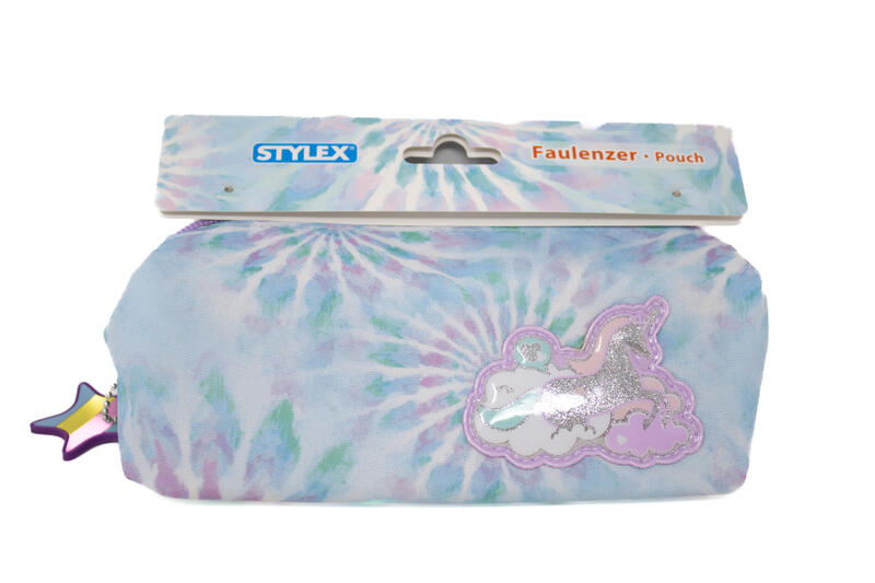 Pencil Pouch With 3D Application Unicorn Designs