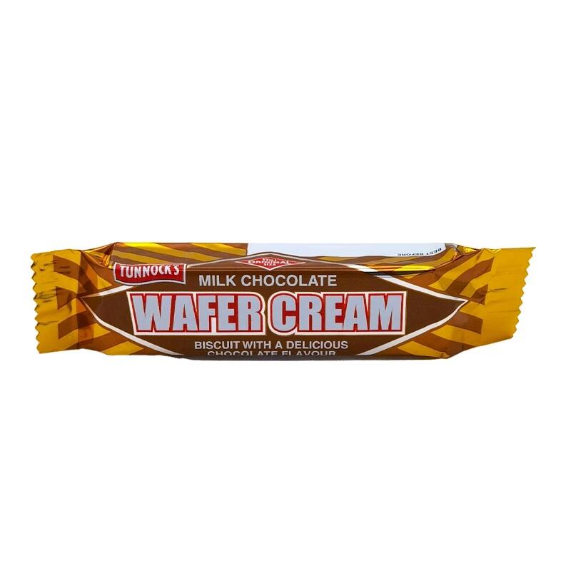 Tunnock's Milk Chocolate Wafer Cream 24g: $2.00