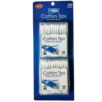 Protouch Cotton Tips Travel Packs 50 count: $3.00