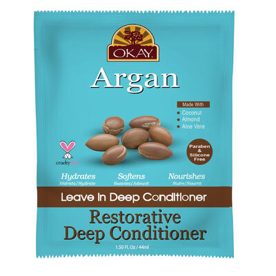 Okay Argan Restorative Deep Conditioner 1.25oz: $5.00