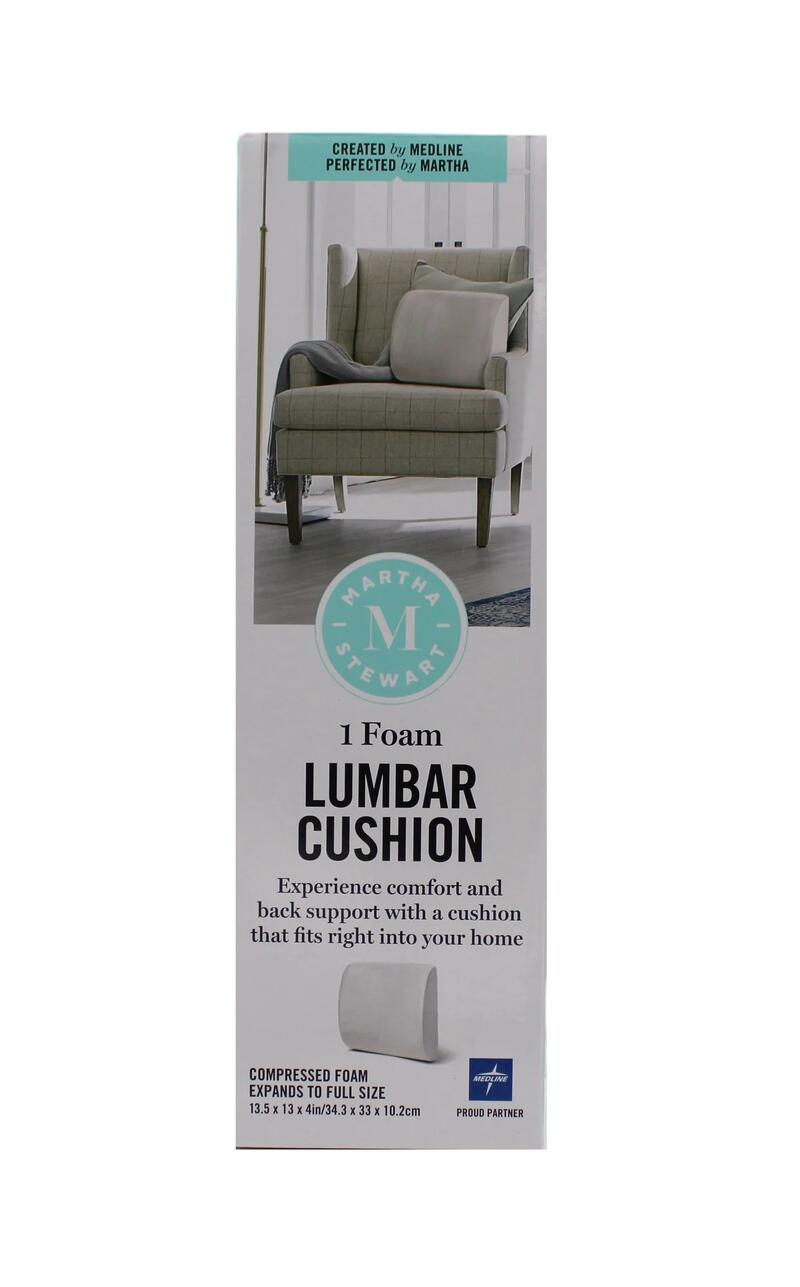 Martha Stewart Foam Lumbar Cushion Back Support