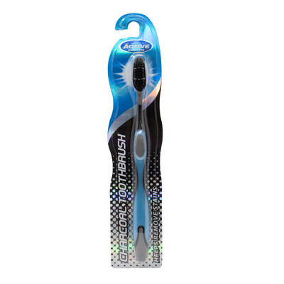 Active Charcoal Toothbrush: $6.00