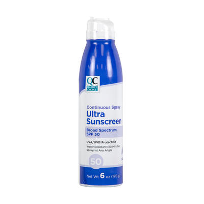 QC Ultra Sunscreen SPF 50 6oz: $29.95