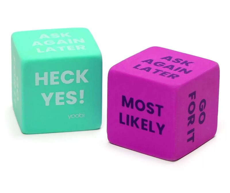 Yoobi Dice Erasers Fortune 2 pack