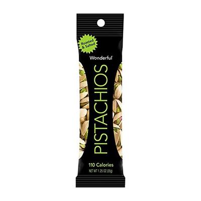 Wonderful Pistachios Roasted & Salted 1.25oz: $5.00