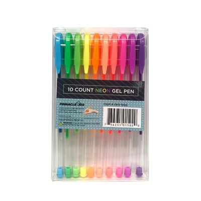 Pinnacle 360 Neon Gel Pens 10ct: $11.00