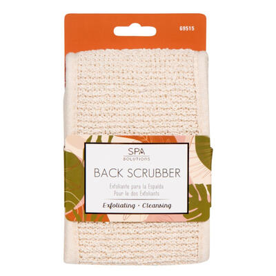 Spa Solutions Back Scrubber: $20.00