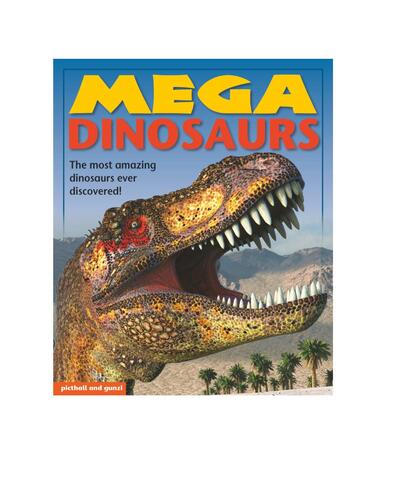 Mega Books Mega Dinosaurs: $7.00