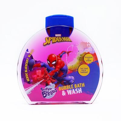 Marvel Spiderman Bubble Bath & Wash Heroic Blueberry Blast: $13.01
