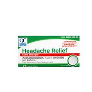 Quality Choice Headache Relief Extra Strength 24ct: $6.00