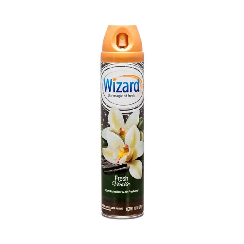 Wizard Air Freshener Fresh Vanilla 10oz