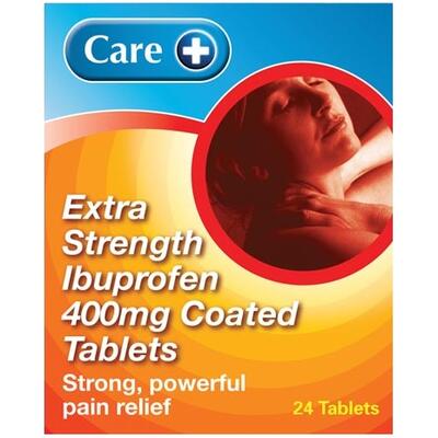 Extra Strength Ibuprofen 400mg Coated Tablets: $10.00